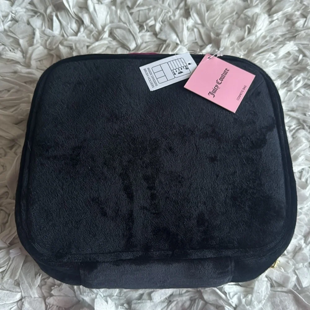 NWT Juicy Couture Makeup Cosmetic Case Bag